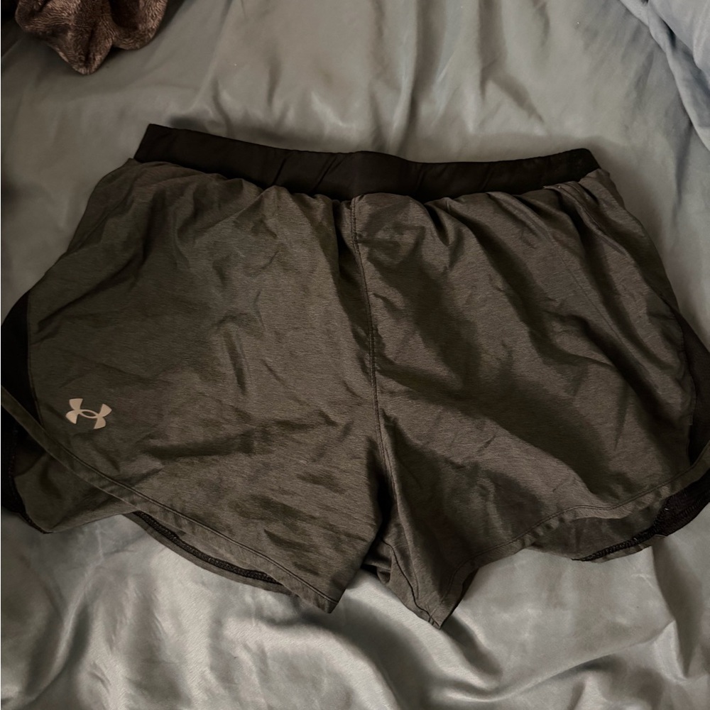 Under Armour Women's Charcoal Athletic Shorts